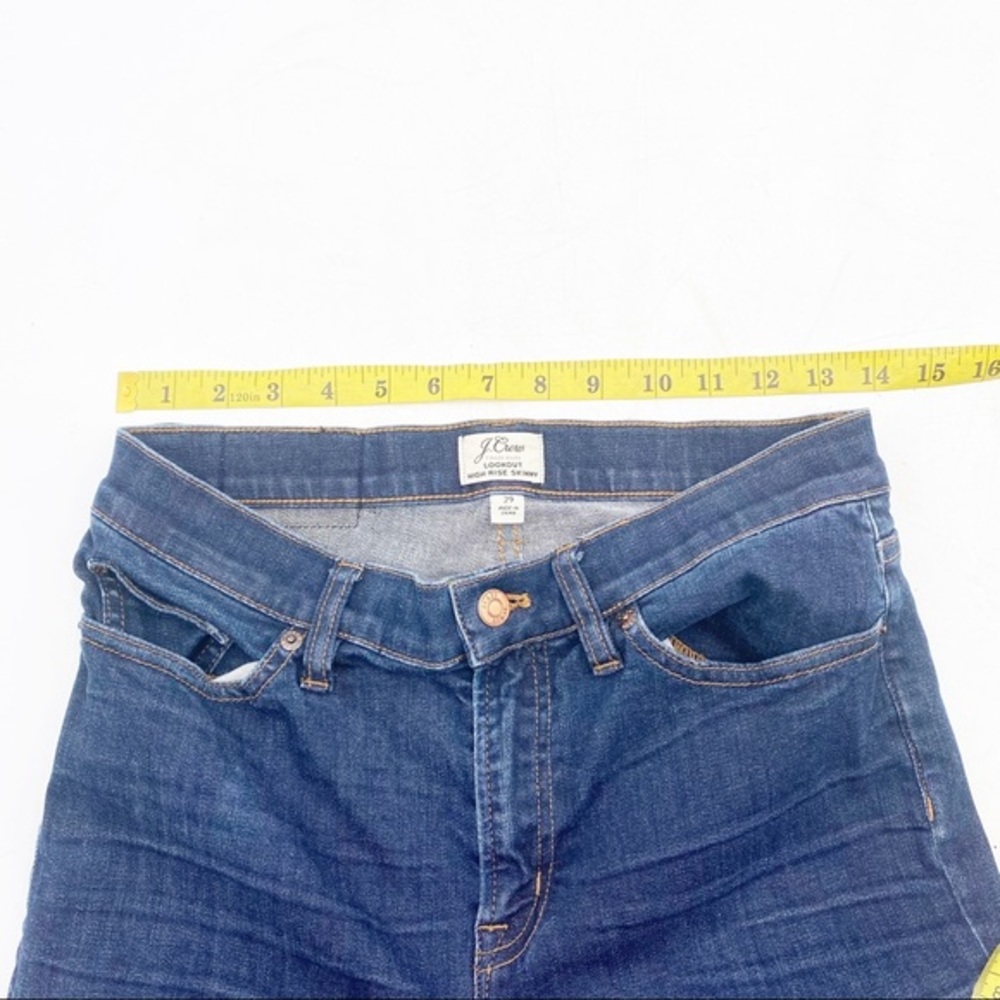J CREW I Skinny Jean Lookout High Rise Size 29 - Picture 11 of 13